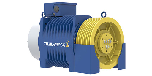 عیب‌یابی موتور گیرلس ZIEHL-ABEGG